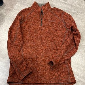Eddie Bauer Men's 3/4 Pullover - Medium